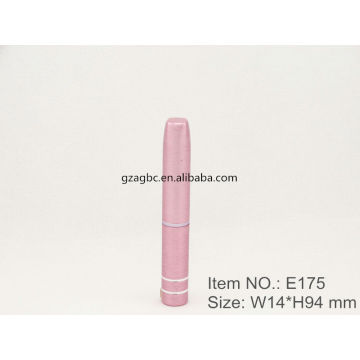 Slender&Elegant Aluminum Pen-shaped Lipstick Tube E175, cup size 8.5mm,Custom color